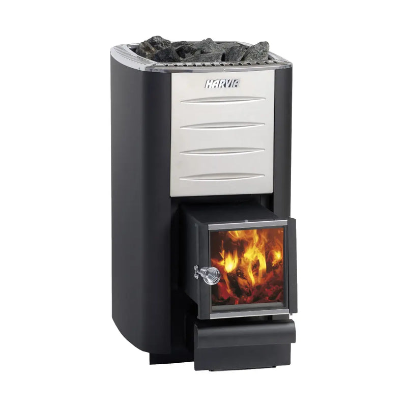 Harvia M3 SL WKM3SL Wood Burning Sauna Stove - Finnish Sauna Builders