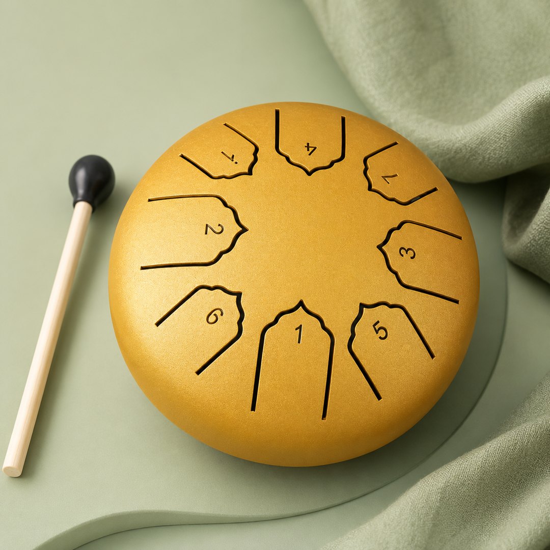 Vanta Rain Drum in Gold