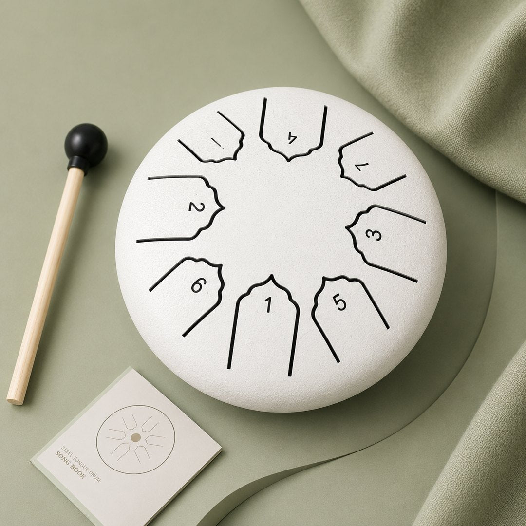 Vanta Rain Drum in White